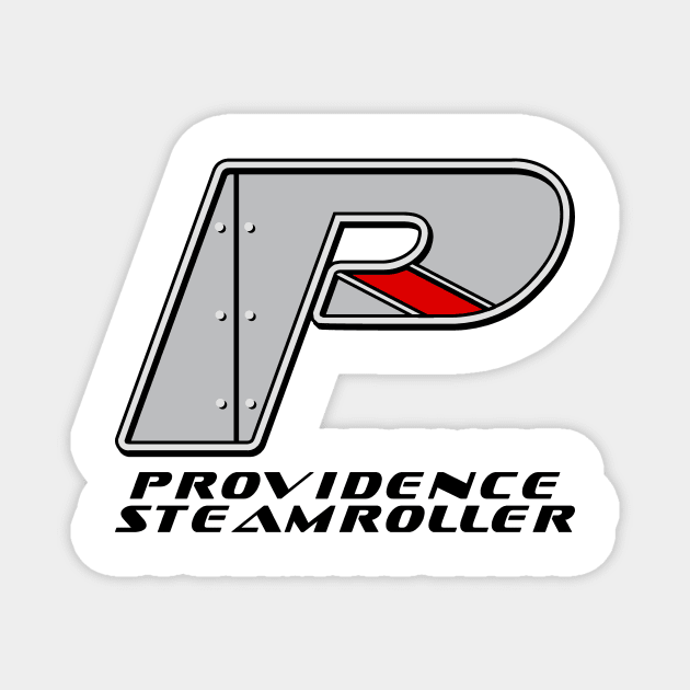 Providence Steamroller Modern Magnet by DarthBrooks