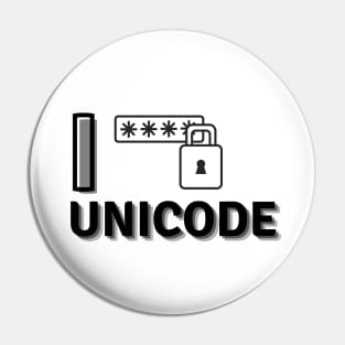 I Unicode Pin