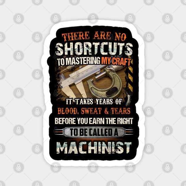 To be called a machinist Magnet by designathome