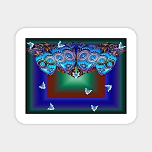 Blue Lady Chorale: Flight of the Butterflies Magnet