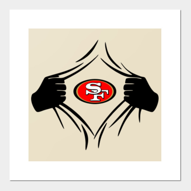 San Fransisco Football Logo Champion Football Fan Sport 49ers Team Posters And Art Prints Teepublic