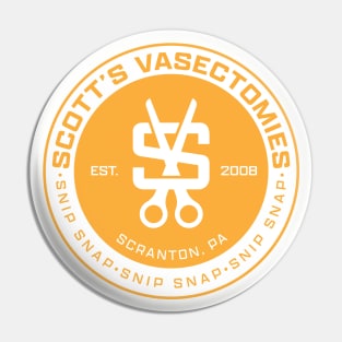 Scott's Vasectomies Pin