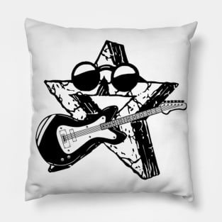 Guitar star shirt Pillow