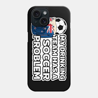 New Zealand Soccer Drinking Team Phone Case