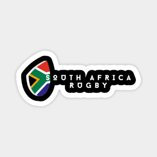 Minimalist Rugby Part 2 #006 - South Africa Rugby Fan Magnet