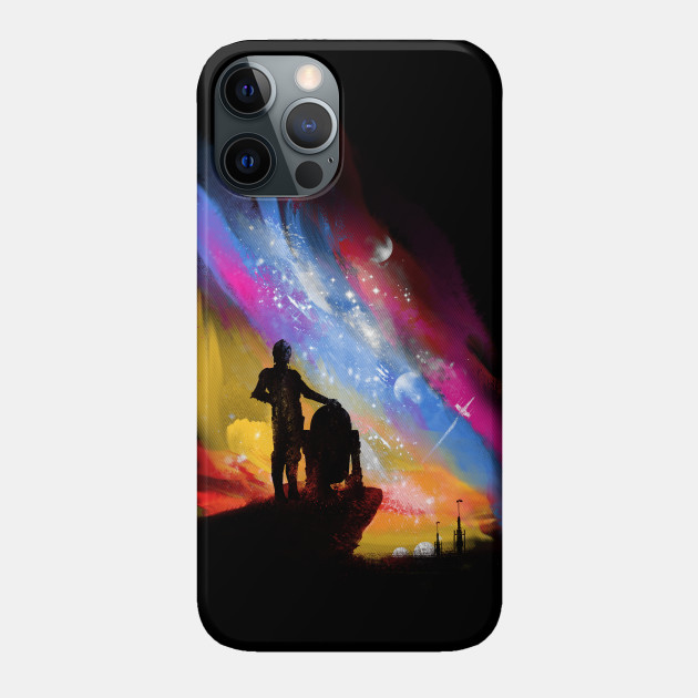 sunset on tatooine - Science Fiction - Phone Case