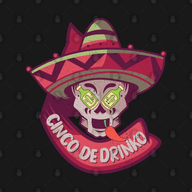 Cinco De Drinko Cinco De Mayo May 5th by alcoshirts