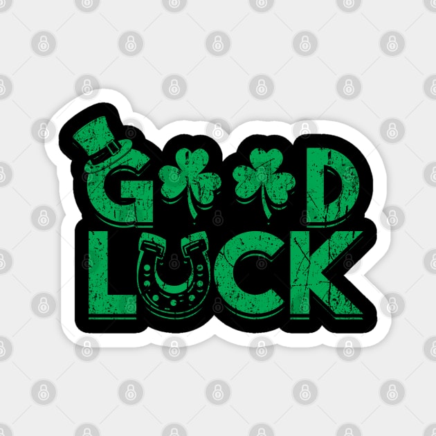 St. Patrick's Day - Good Luck Magnet by theanimaldude