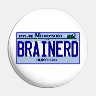 Brainerd License Plate Pin