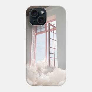 Letting the clouds in Phone Case