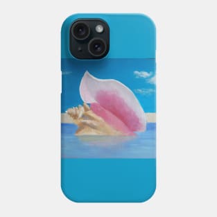 Conch Shell on a Sandbank Phone Case