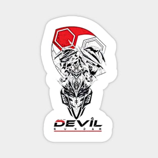 Devil Gundam Magnet