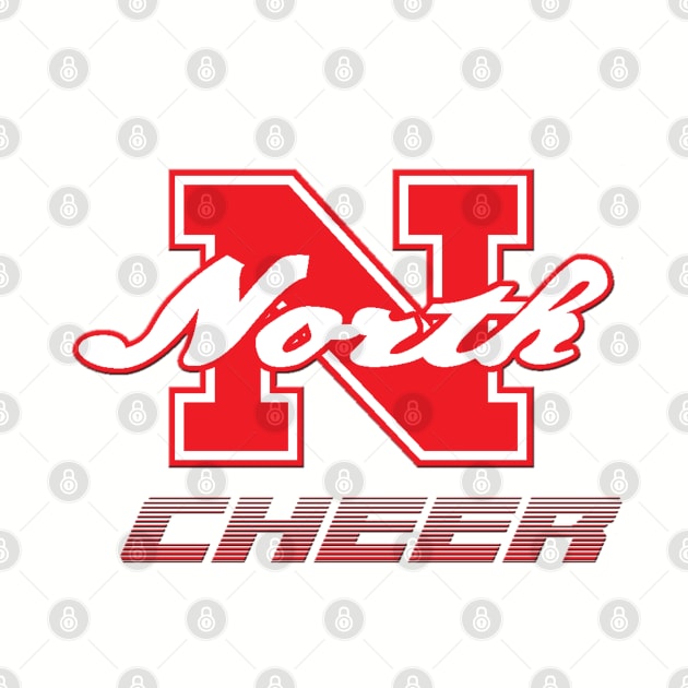 North Attleboro Cheer gradient by ArmChairQBGraphics