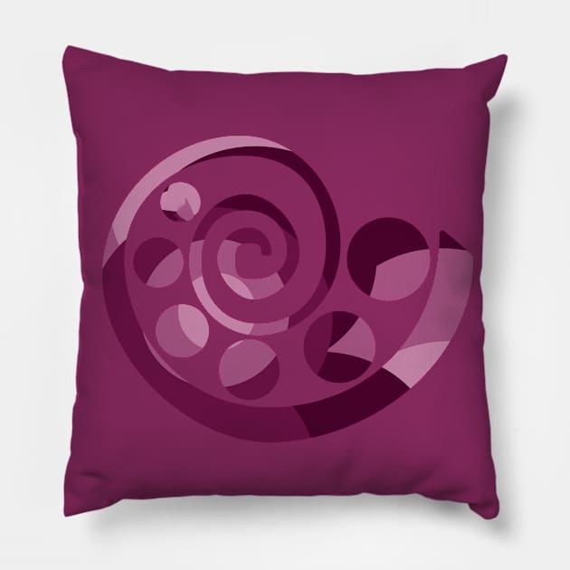 abstract geometric modern art Pillow by omitay