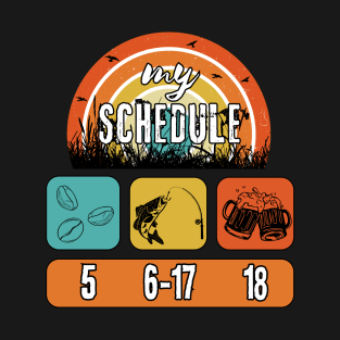 Angler's schedule T-Shirt