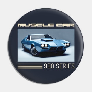 Real Muscle Car Pin