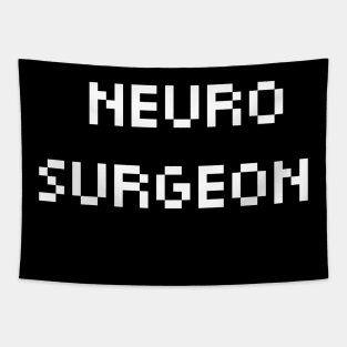 Pixelated Neuro Surgeon Tapestry