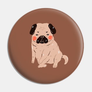 pug the dog Pin