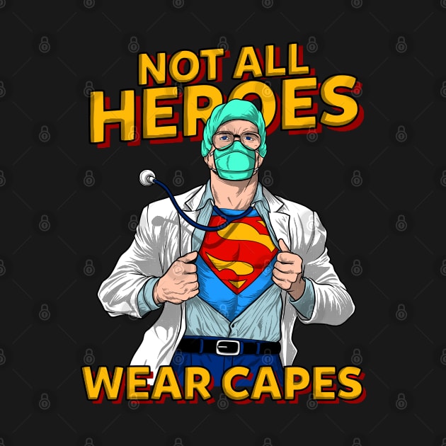 not all heroes wear capes by opoyostudio