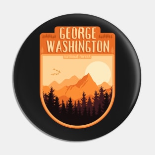 George Washington National Forest Virginia Pin
