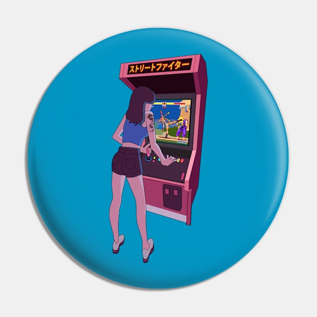 At the Arcade Pin by Bespired