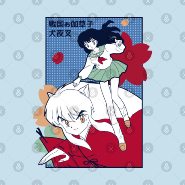 Inuyasha flowers - Inuyasha - Long Sleeve T-Shirt | TeePublic