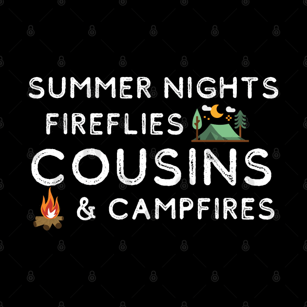 Summer Nights Fireflies Cousins and Campfires by MalibuSun