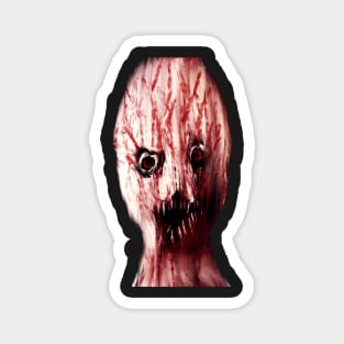 Scary blood face Magnet