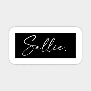 Sallie Name, Sallie Birthday Magnet