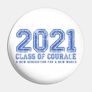 2021 Class of Courage in Blue Pin