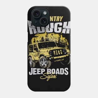 Jeep Roads Safari Design Phone Case