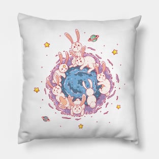 Rabbit Hole Pillow