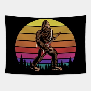 bigfoot Rockstar Tapestry