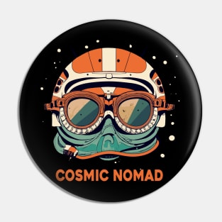 Cosmic Nomad Motorcycle Pin