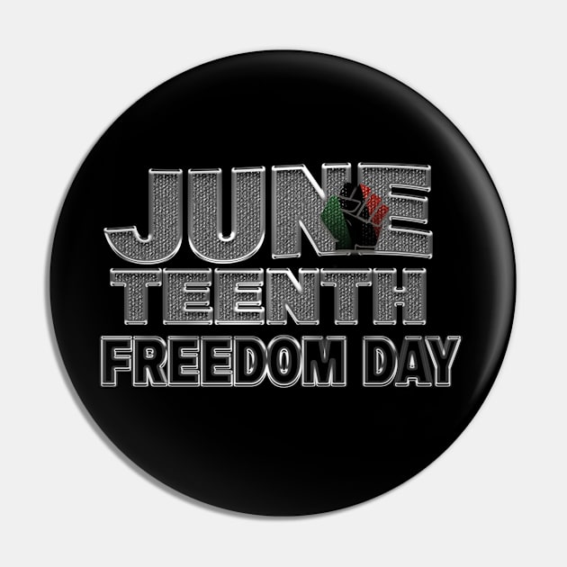 Juneteeth Pin by MadebyAkilah