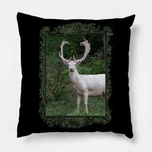 Pure Wildlife Lovers: White Deer Pillow