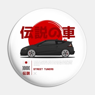 Tuner Black CRZ JDM Pin