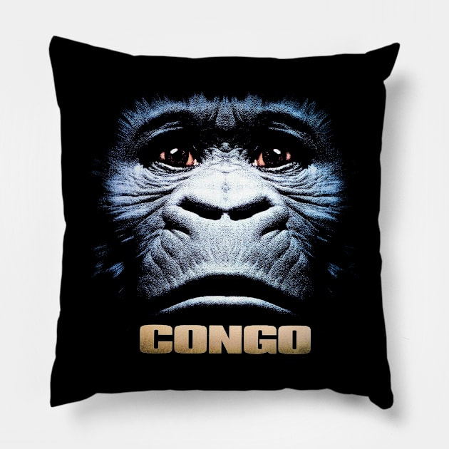 Congo 1995 Pillow by oxvaslim