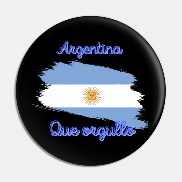 Argentina Pin by Lili's Designs