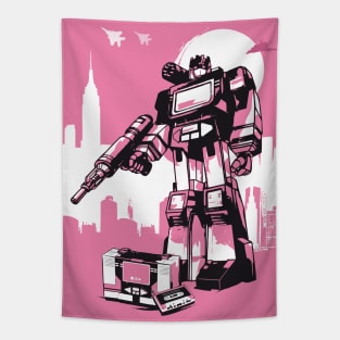 Soundwave Transformers art print Tapestry