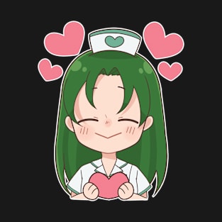 Love! Nurse Mori Anime Character T-Shirt