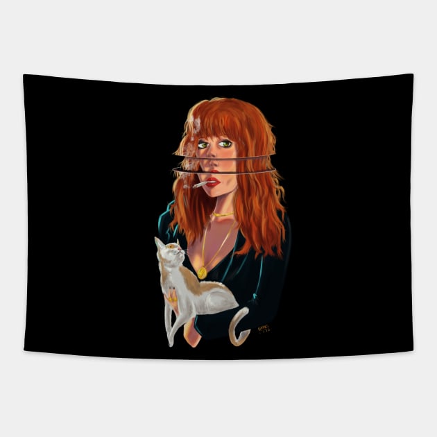 Russian doll Tapestry by Bertoni_Lee