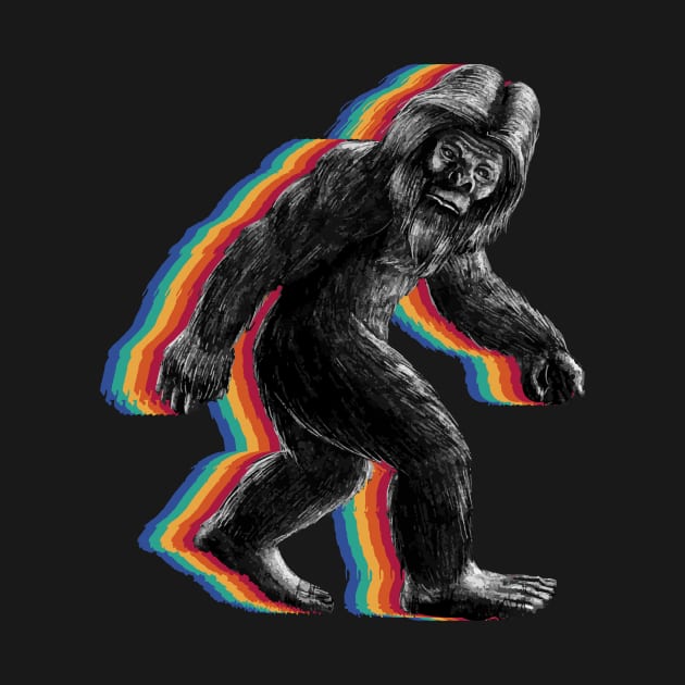 Retro Bigfoot vintage Fun and Nostalgic Sasquatch by star trek fanart and more