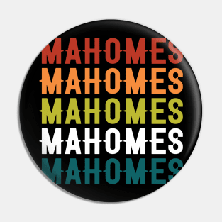 Mahomes Vintage Retro Pin