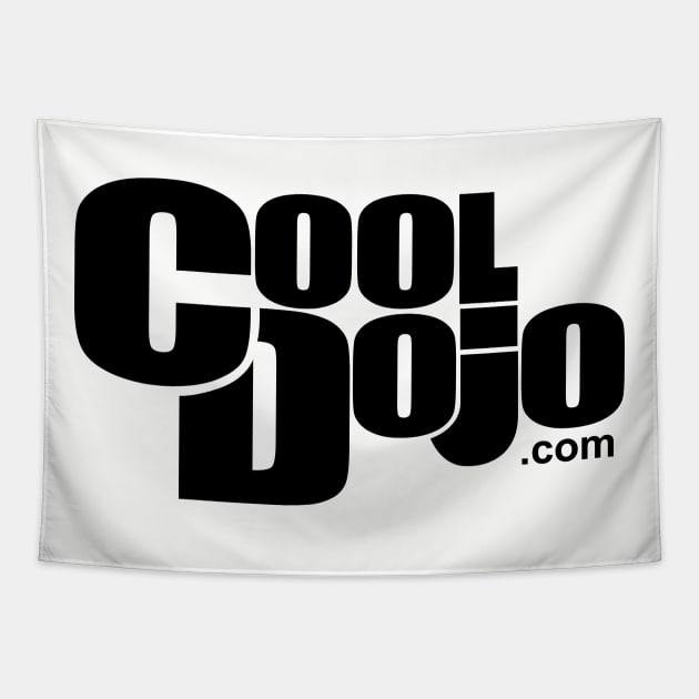 Cool Dojo Logo (Black) Tapestry by CoolDojoBro