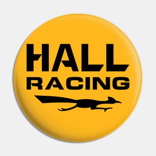 Hall Racing Team Logo Vintage Art Pin