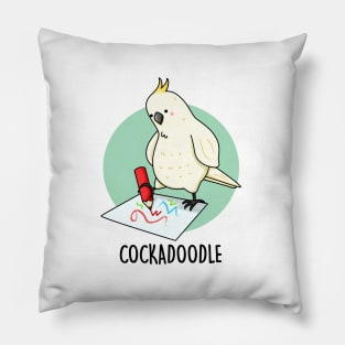 Cockadoodle Animal Pun Pillow