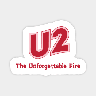 U2 The Unforgettable Fire Magnet