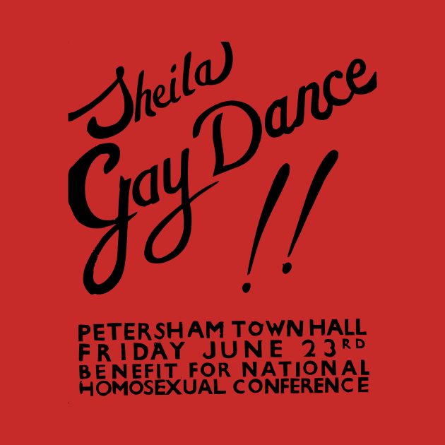 Sheila Gay Dance!! (Vintage Australian Gay Liberation Poster) by SNAustralia