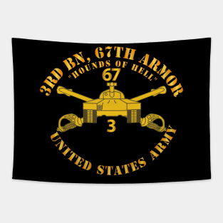 3rd Bn 67th Armor - Armor Branch Tapestry